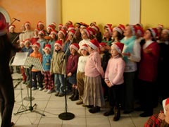 The children’s choir of Anima Universale The children’s choir of Anima Universale