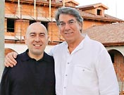 Swami Roberto with Marco Columbro