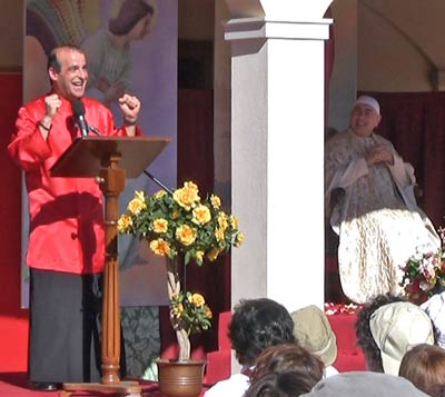 The speech given by Ramia Osvaldo Ristuccia on Swami Roberto’s 48th Birthday