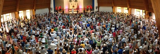 Liturgical hall
