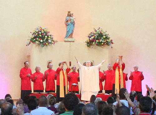 The altar