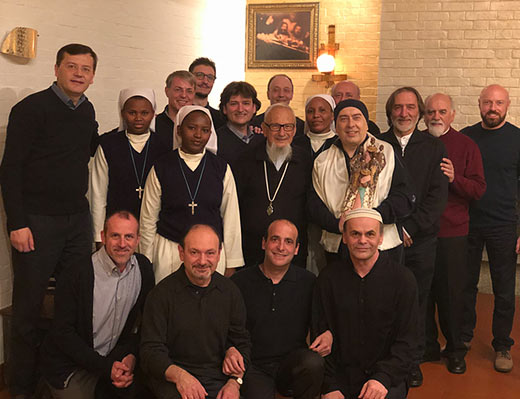 Father Fulgenzio at Anima Universale